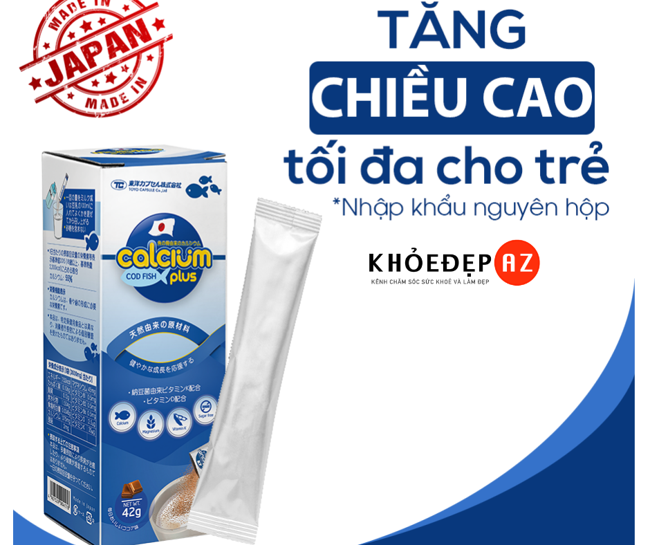 Cách Dùng Bột Canxi Cá Tuyết Nhật Bản, Uống Trong Bao Lâu, Reviews Khách Hàng