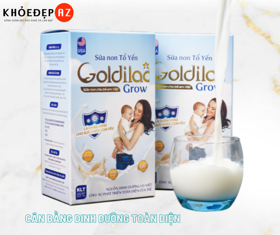 [SỰ THẬT] Review Sữa Non Tổ Yến Goldilac Grow Cho Bé Có Tốt Không?