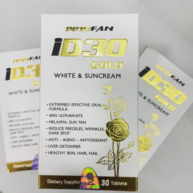 Đánh Giá Viên Uống Trắng Da Chống Nắng ID30 Petyfan: Sản Phẩm Có Thực Sự Hiệu Quả?