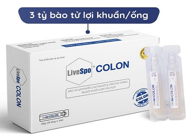 Men vi sinh COLON: Bào Tử Lợi Khuẩn Cho Người Viêm Đại Tràng