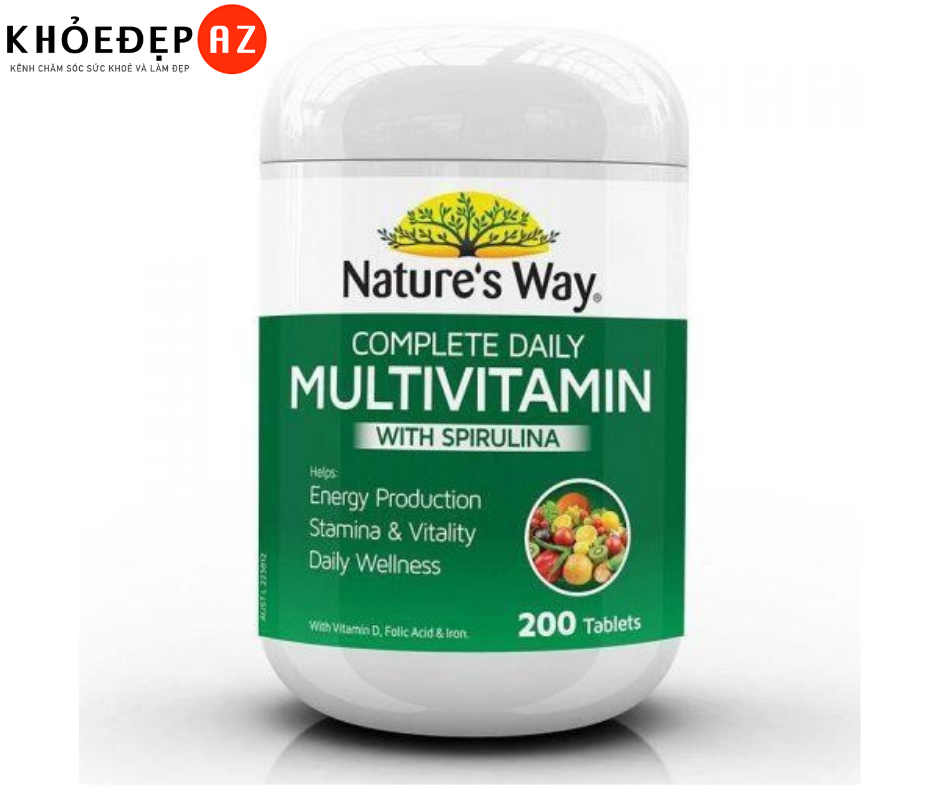 [REVIEW] Có nên uống Vitamin Tổng Hợp Nature’s Way, có tốt không?